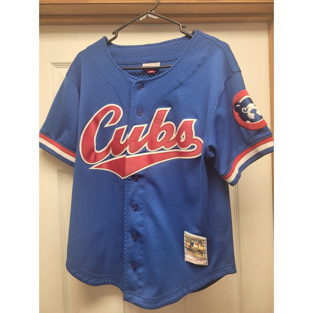 Vintage 1996 Mitchell & Ness Chicago Cubs Ryne Sandberg 23 Cooperstown Collect